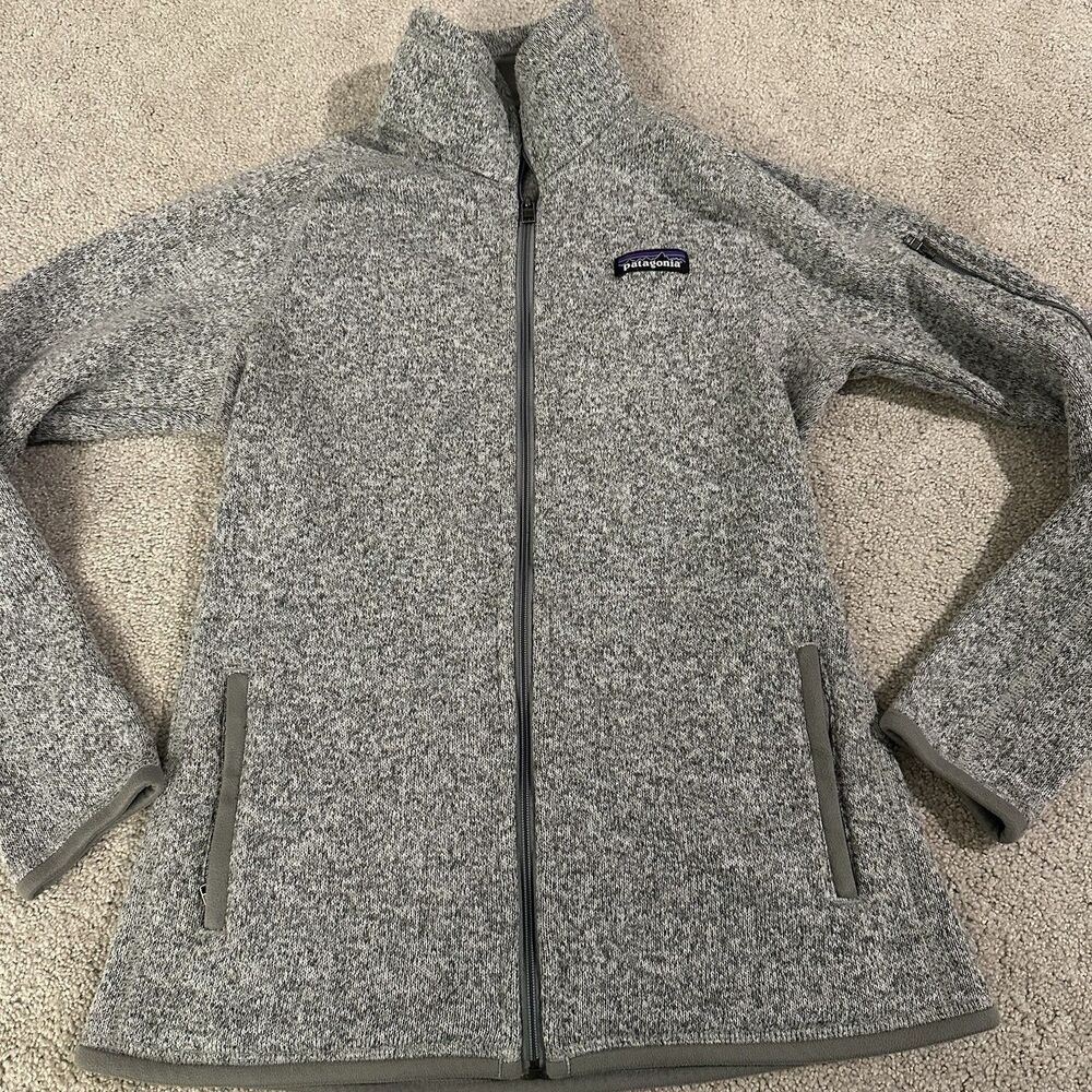 Patagonia Women’s Size XS Better Sweater Full Zip Jacket Gray Heather